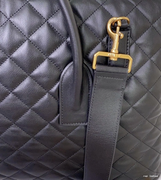 Rep ladies REP IN GIANT TRAVEL YSL LEATHER ES QUILTED BAG 0708